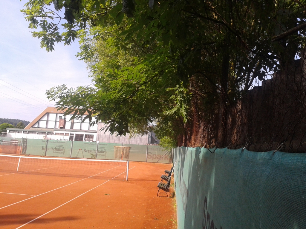 Ausmessung Tennisanlage 2