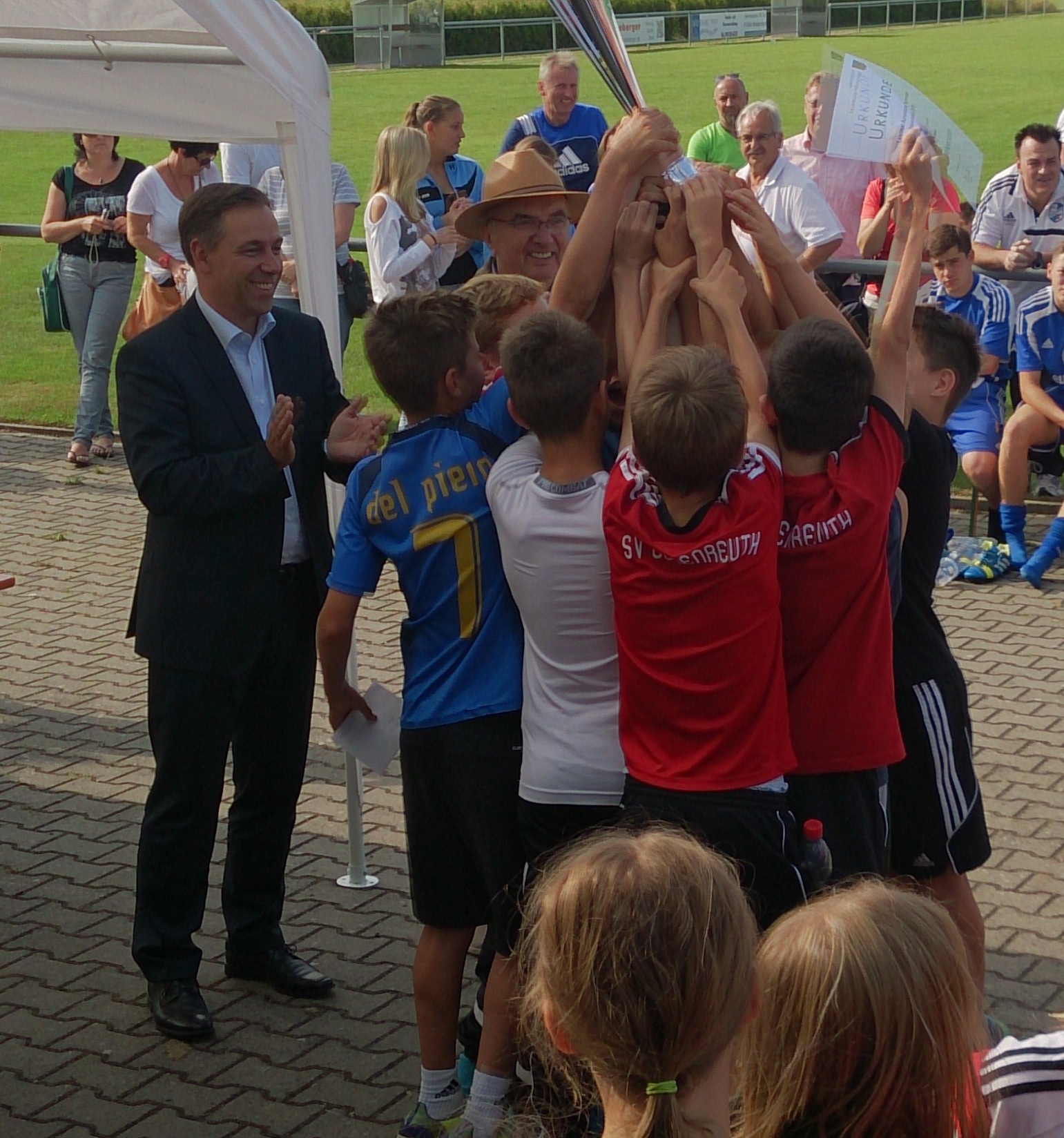 LR Tritthart und Gewinner bei Ehrung 2014 - 2