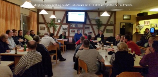 SV Bubenreuth MV 2016