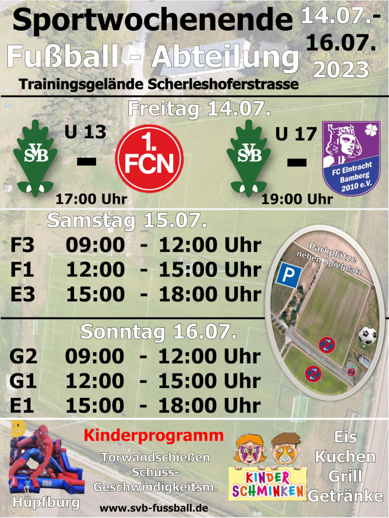 Plakat Sportwoche 2023